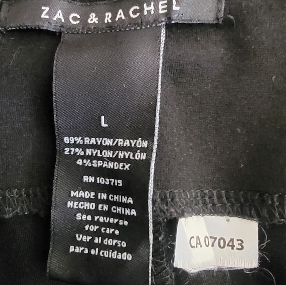 Straight leg black pants - Picture 3 of 4